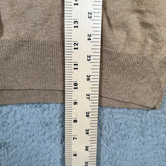 J.Crew Sweater Mens‎ Cotton Merino Wool V-Neck Pullover Size Extra Large - Picture 10 of 12